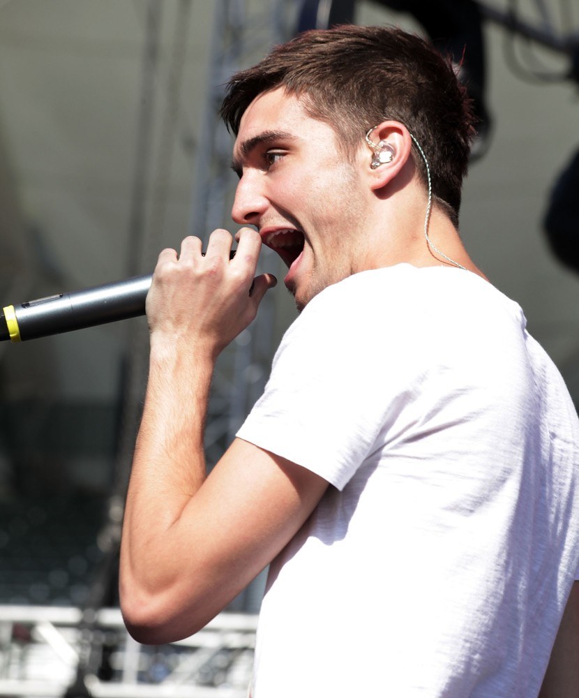 Tom Parker;The Wanted;<br>102.7 KIIS FM's Wango Tango 2012 - Show