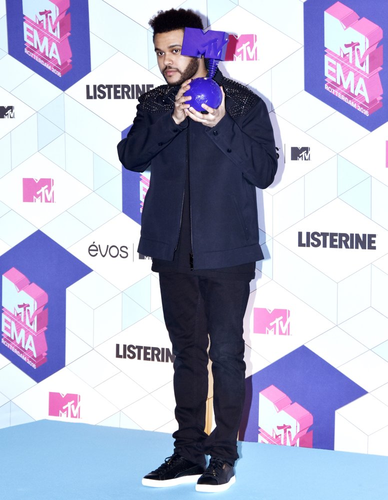 The Weeknd;<br>The 2016 MTV Europe Music Awards - Press Room