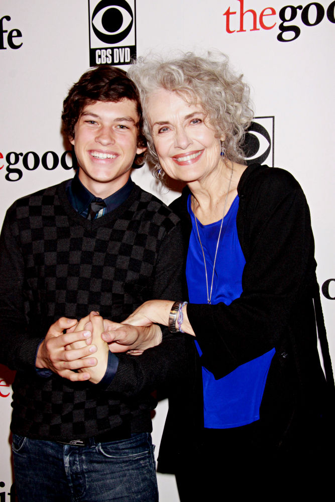 Graham Phillips;Mary Beth Peil;<br>The First Season DVD Debut and The Second Season Premiere of The CBS TV Show 'The Good Wife'
