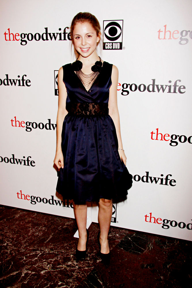 Makenzie Vega;<br>The First Season DVD Debut and The Second Season Premiere of The CBS TV Show 'The Good Wife'
