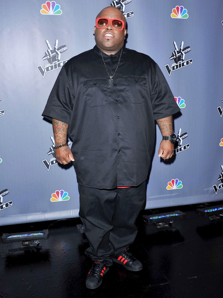 Cee-Lo;<br>NBC Press Junket for 'The Voice'