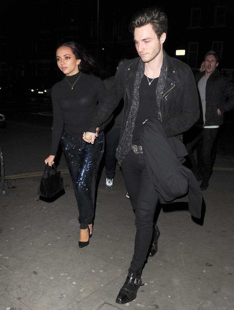 Jade Thirlwall and Jed Elliott at Mahiki Kensington