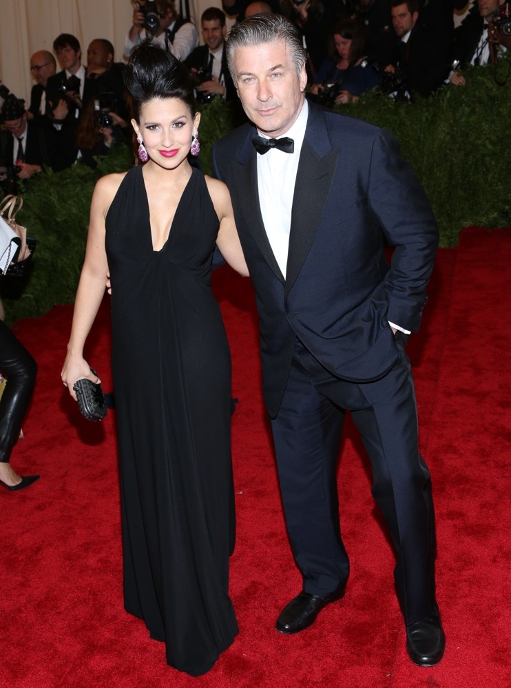 Hilaria Thomas;Alec Baldwin;<br>PUNK: Chaos to Couture Costume Institute Gala