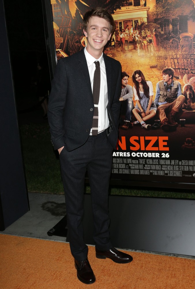 Thomas Mann;<br>The Premiere of Paramount Pictures' Fun Size - Arrivals