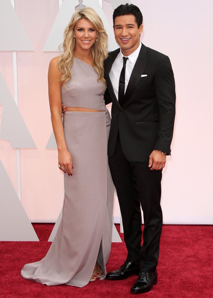 Charissa Thompson;Mario Lopez;<br>The 87th Annual Oscars - Red Carpet Arrivals