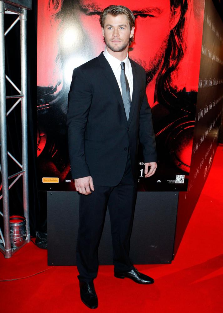 Chris Hemsworth;<br>Australian Premiere of 'Thor' at Even Cinemas George St.