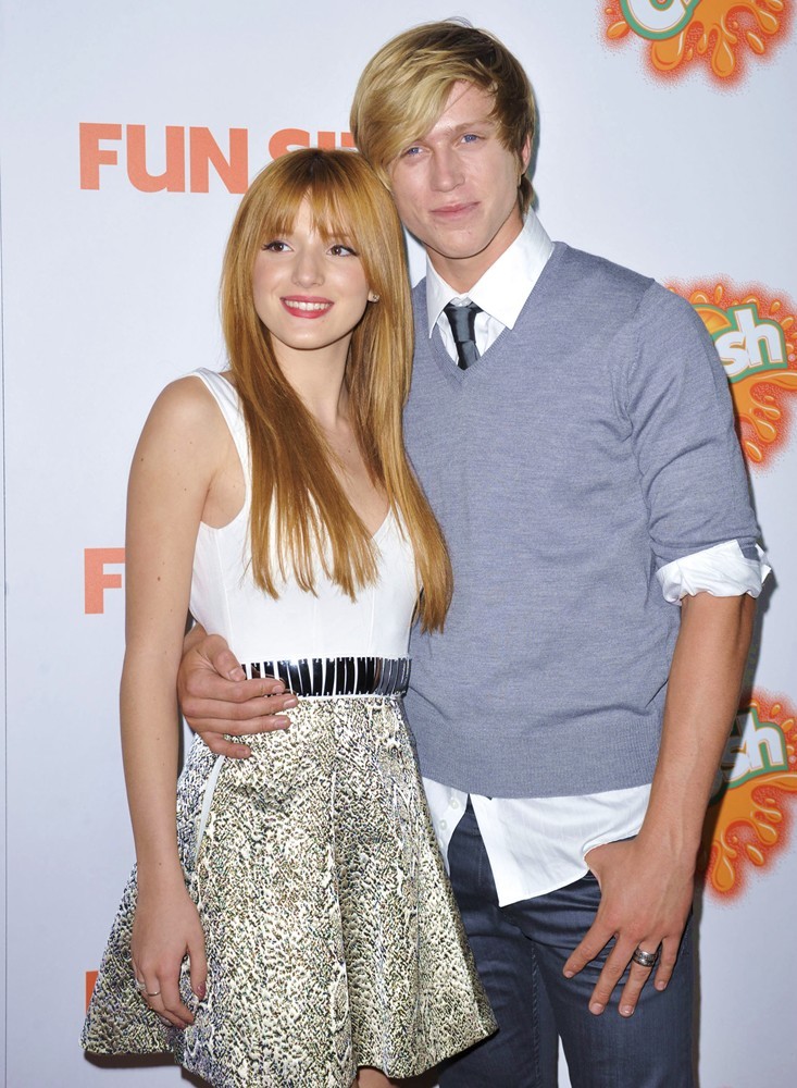 Bella Thorne;Tristan Klier;<br>The Premiere of Paramount Pictures' Fun Size - Arrivals