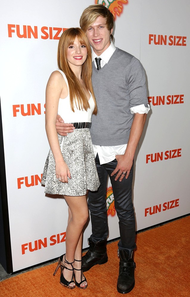 Bella Thorne;Tristan Klier;<br>The Premiere of Paramount Pictures' Fun Size - Arrivals