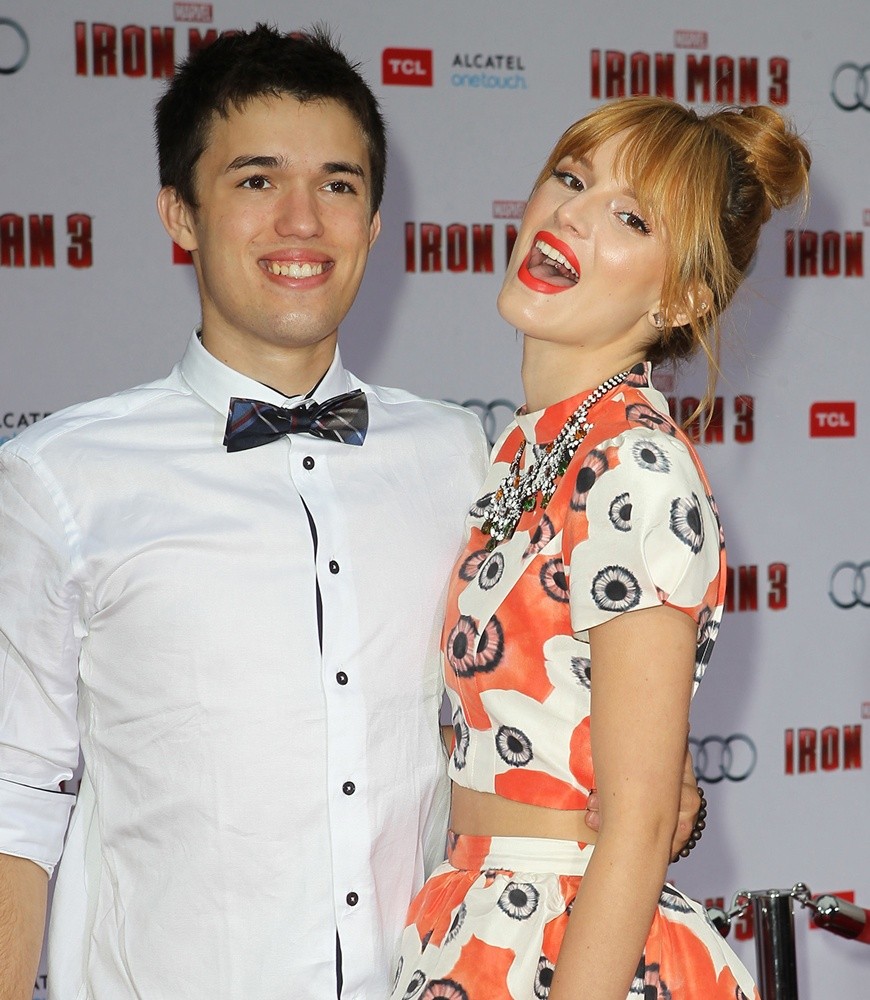 Remy Thorne;Bella Thorne;<br>Iron Man 3 Los Angeles Premiere - Arrivals