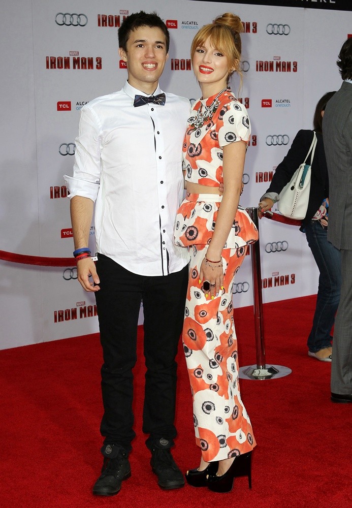 Remy Thorne;Bella Thorne;<br>Iron Man 3 Los Angeles Premiere - Arrivals