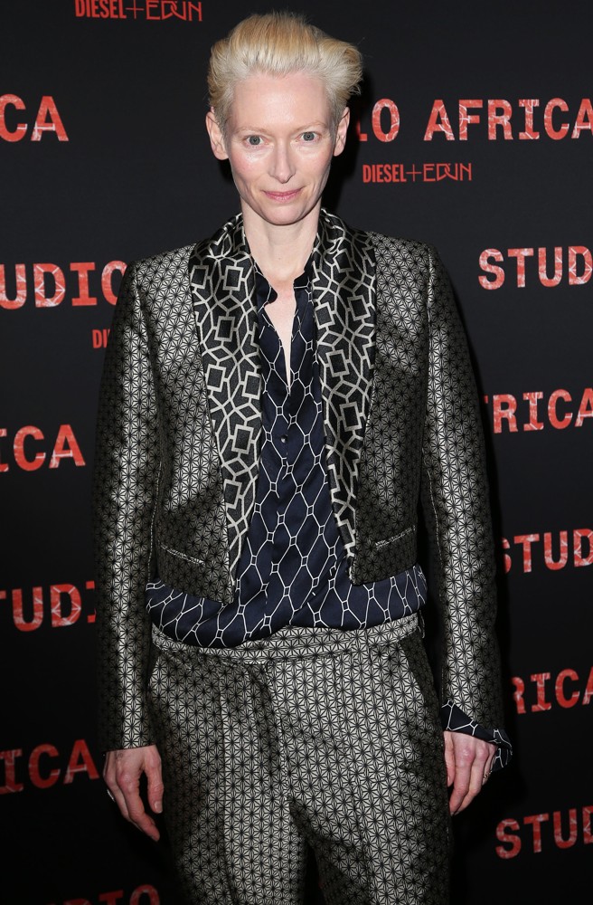 Tilda Swinton;<br>Diesel+Edun's Launch Party for Studio Africa Live