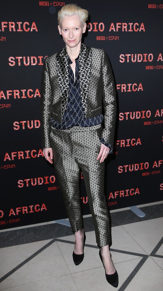 Tilda Swinton;<br>Diesel+Edun's Launch Party for Studio Africa Live