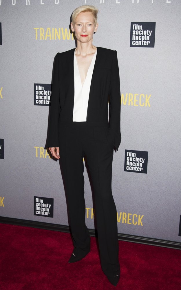 Tilda Swinton;<br>World Premiere of Trainwreck