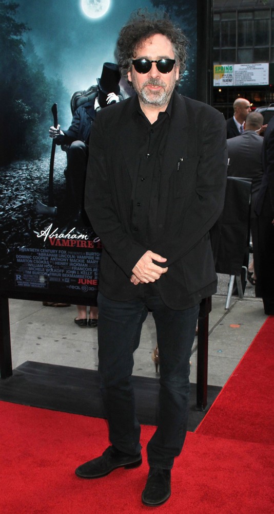 Tim Burton;<br>The Premiere of Abraham Lincoln: Vampire Hunter