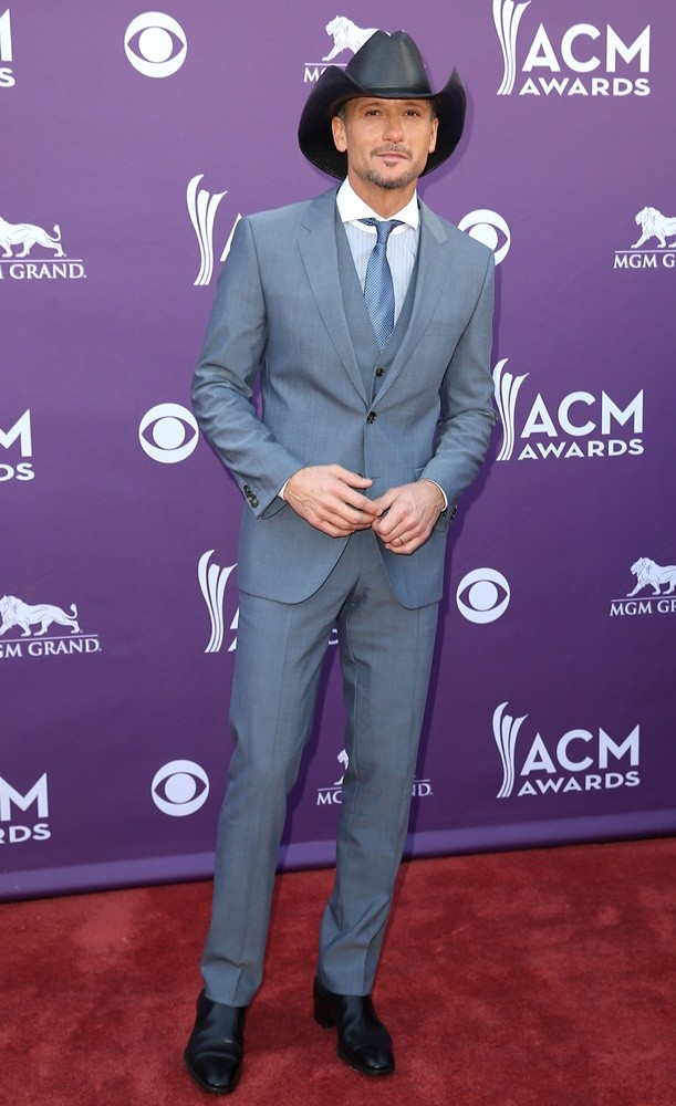 Tim McGraw;<br>48th Annual ACM Awards - Arrivals