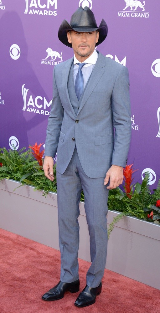 Tim McGraw;<br>48th Annual ACM Awards - Arrivals