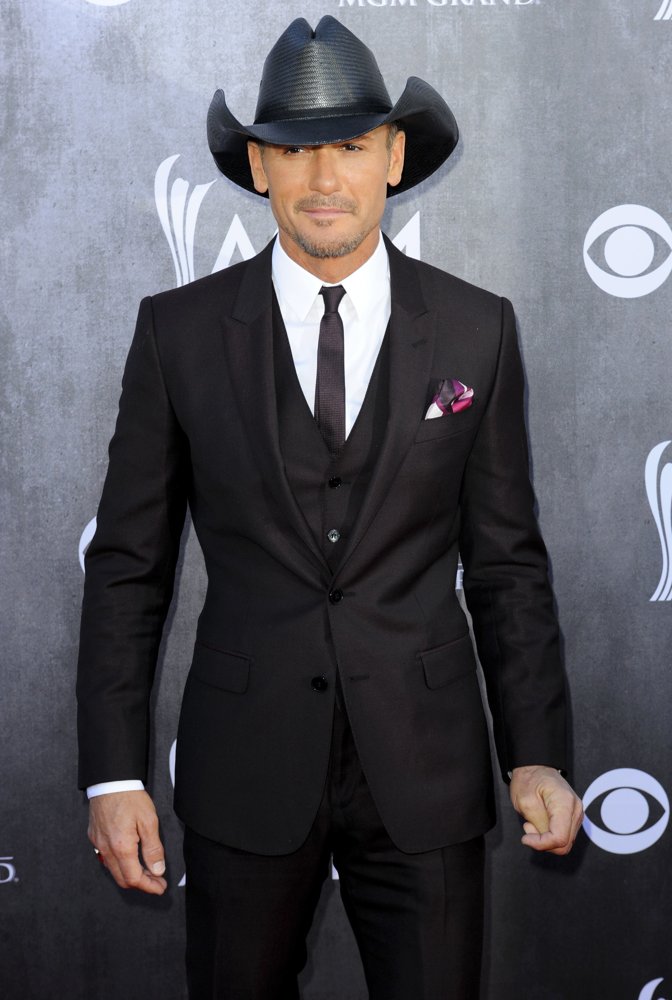 Tim McGraw;<br>49th Annual Academy of Country Music Awards - Arrivals