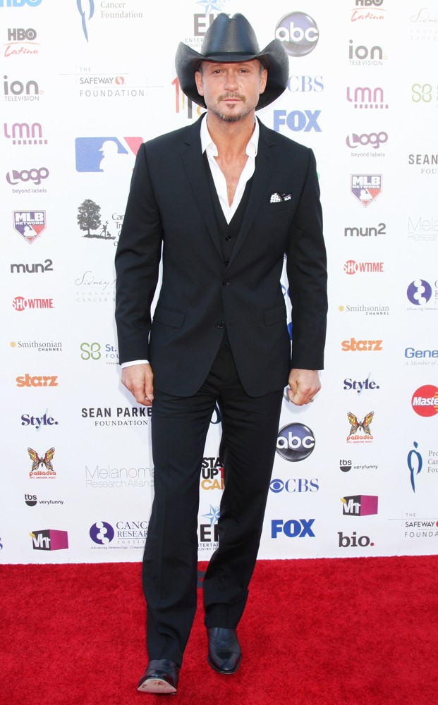 Tim McGraw;<br>Stand Up To Cancer 2012 - Arrivals