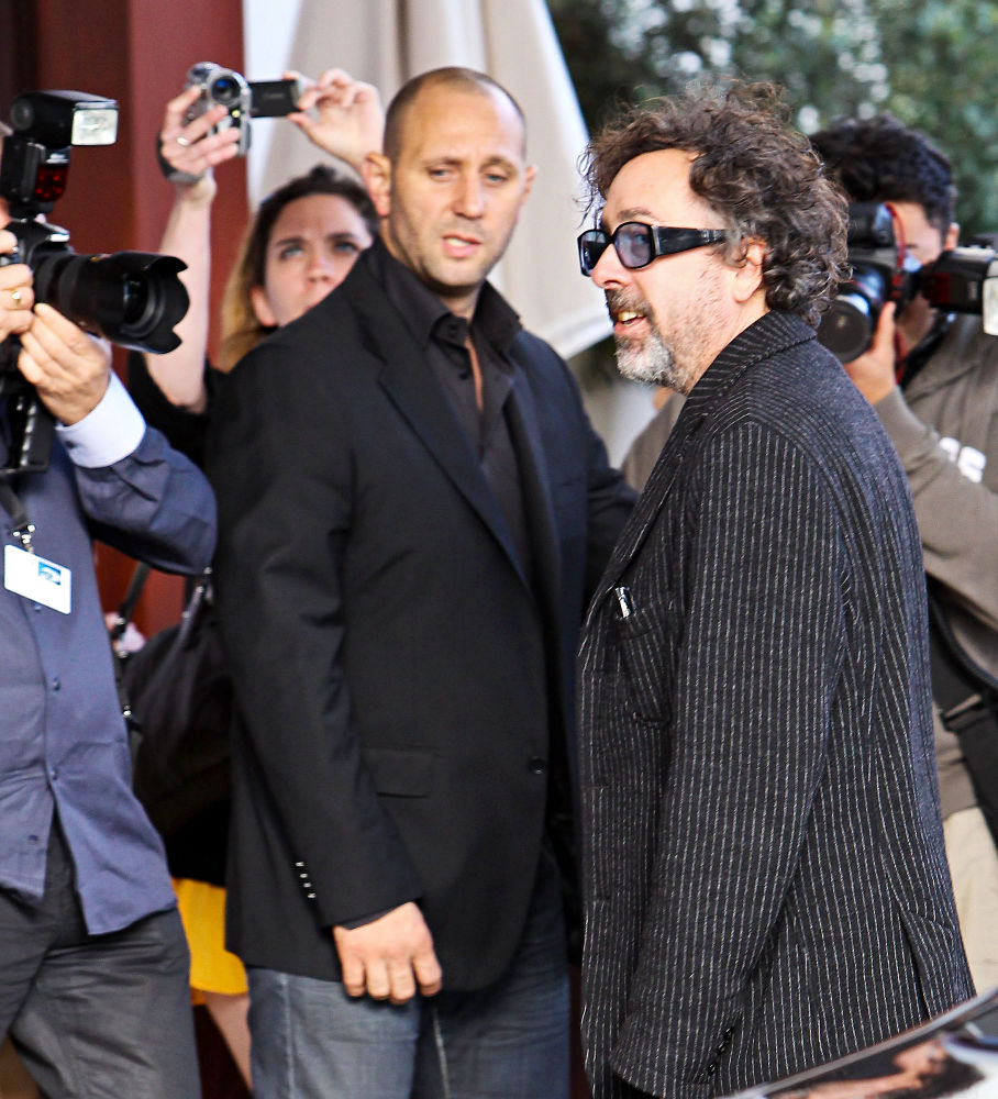 Tim Burton;<br>The 2010 Cannes Film Festival - Day 1