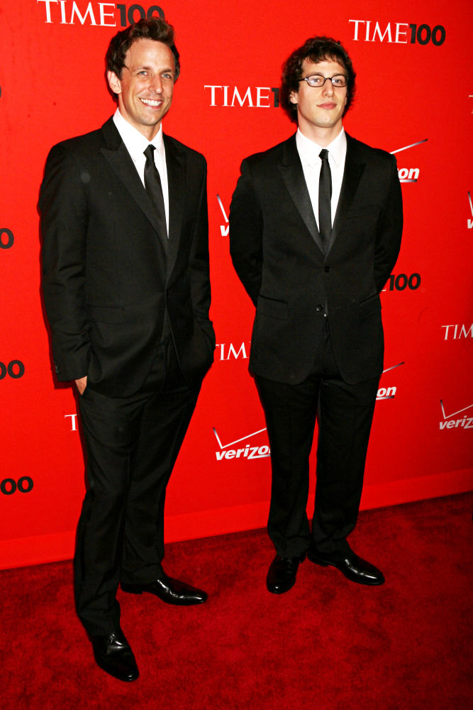 Seth Meyers;Andy Samberg;<br>2010 TIME 100 Gala