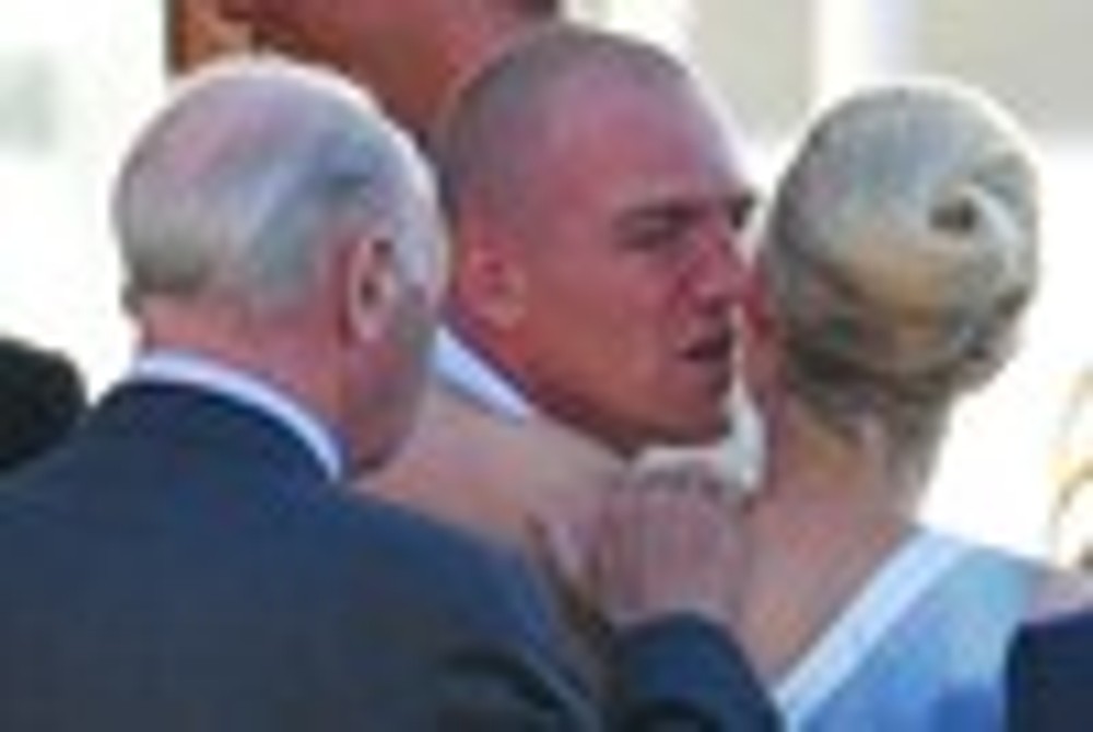 Mike Tindall;Zara Phillips;<br>Zara Phillips and Mike Tindall Enjoy Cocktails Aboard The Royal Yacht Britannia