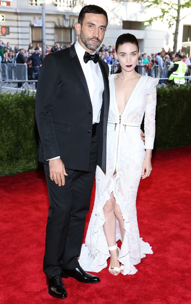 Riccardo Tisci;Rooney Mara;<br>PUNK: Chaos to Couture Costume Institute Gala