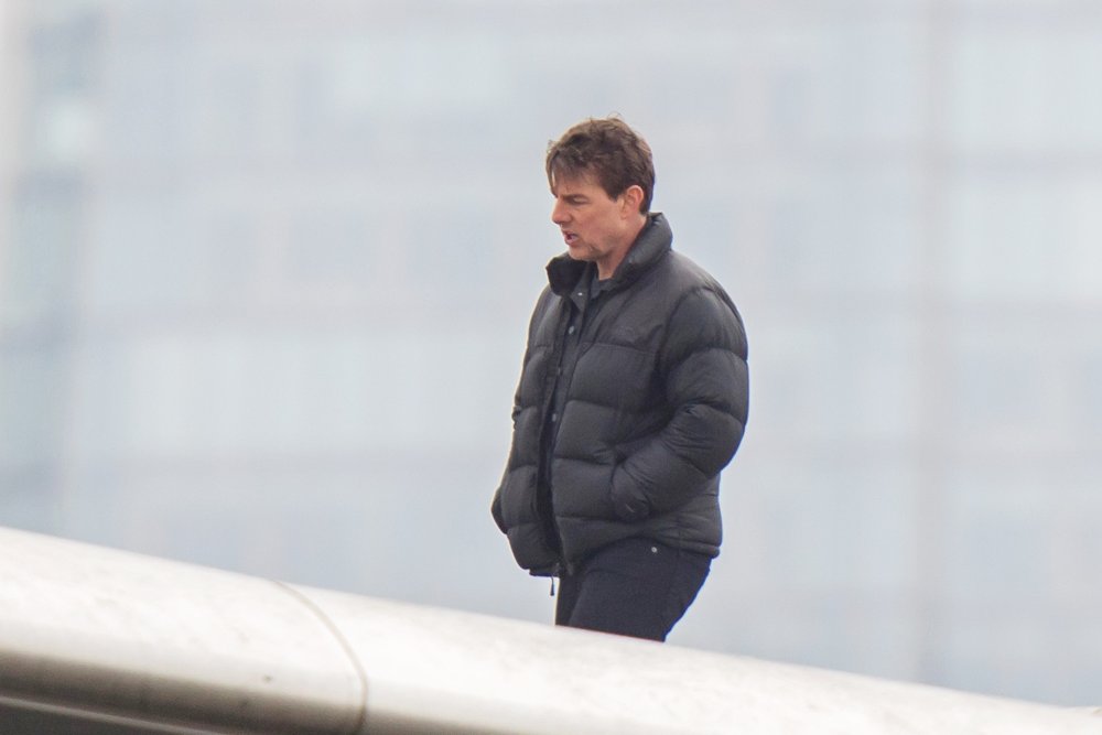 Tom Cruise;<br>Tom Cruise Filming Mission: Impossible 6