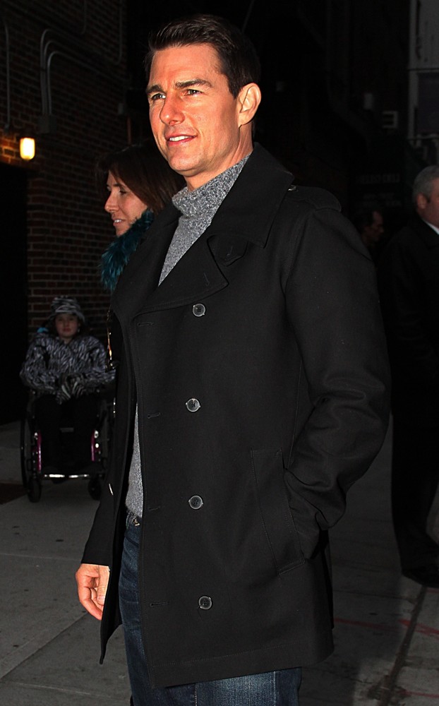 Tom Cruise;<br>The Late Show with David Letterman - Arrivals