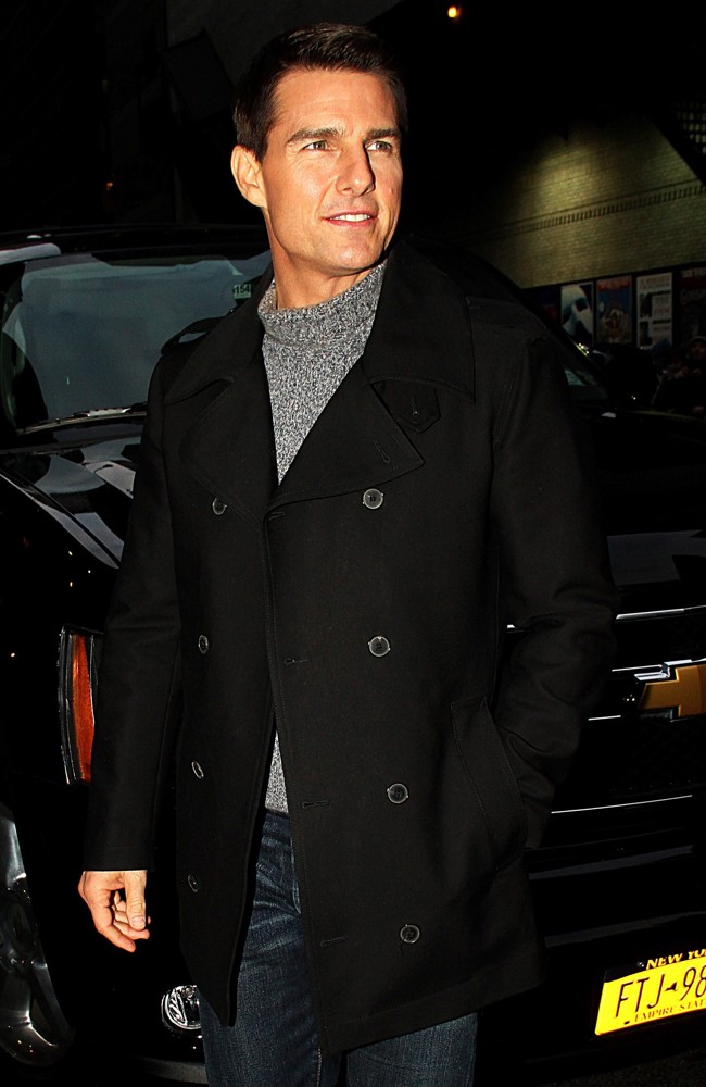 Tom Cruise;<br>The Late Show with David Letterman - Arrivals