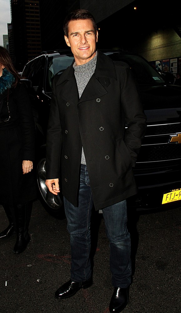 Tom Cruise;<br>The Late Show with David Letterman - Arrivals