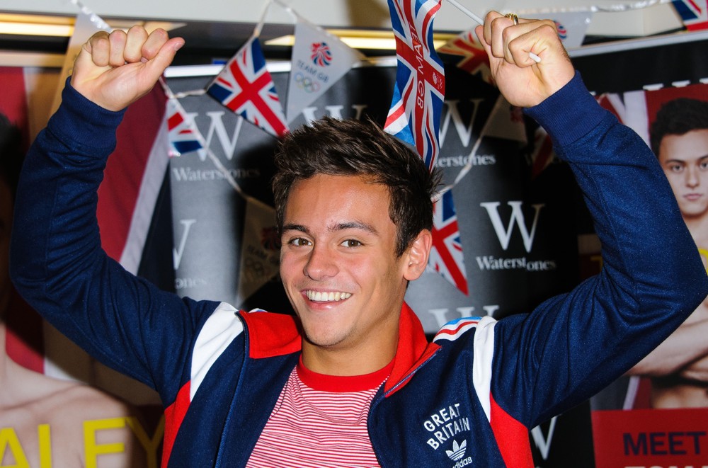 Tom Daley;<br>Tom Daley Signs Copies of His Autobiography My Story