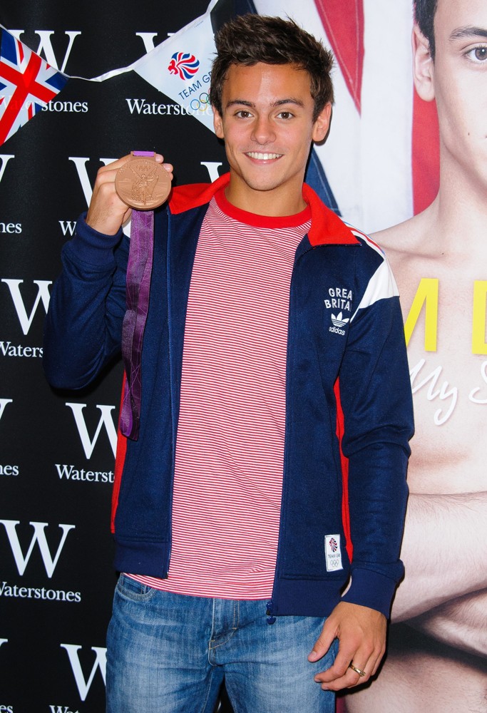 Tom Daley;<br>Tom Daley Signs Copies of His Autobiography My Story