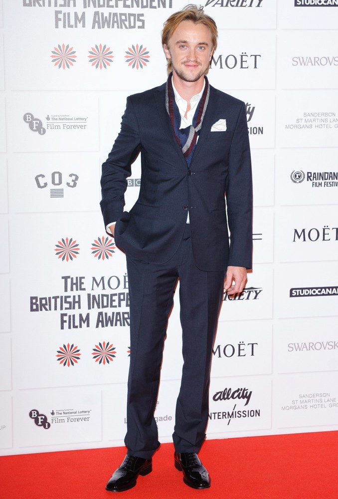 Tom Felton;<br>British Independent Film Awards 2012 - Arrivals