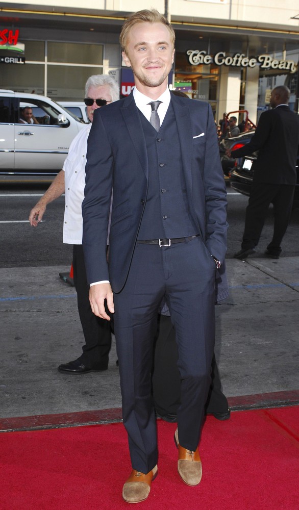 Tom Felton;<br>The Premiere of 20th Century Fox's Rise of the Planet of the Apes - Arrivals