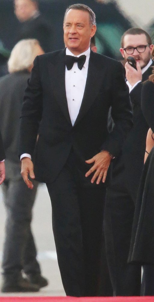 Tom Hanks;<br>71st Annual Golden Globe Awards - Arrivals