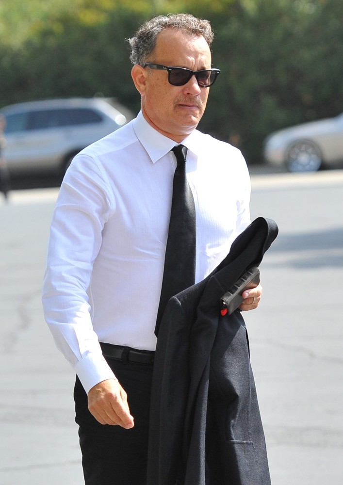 Tom Hanks;<br>The Funeral of Michael Clarke Duncan