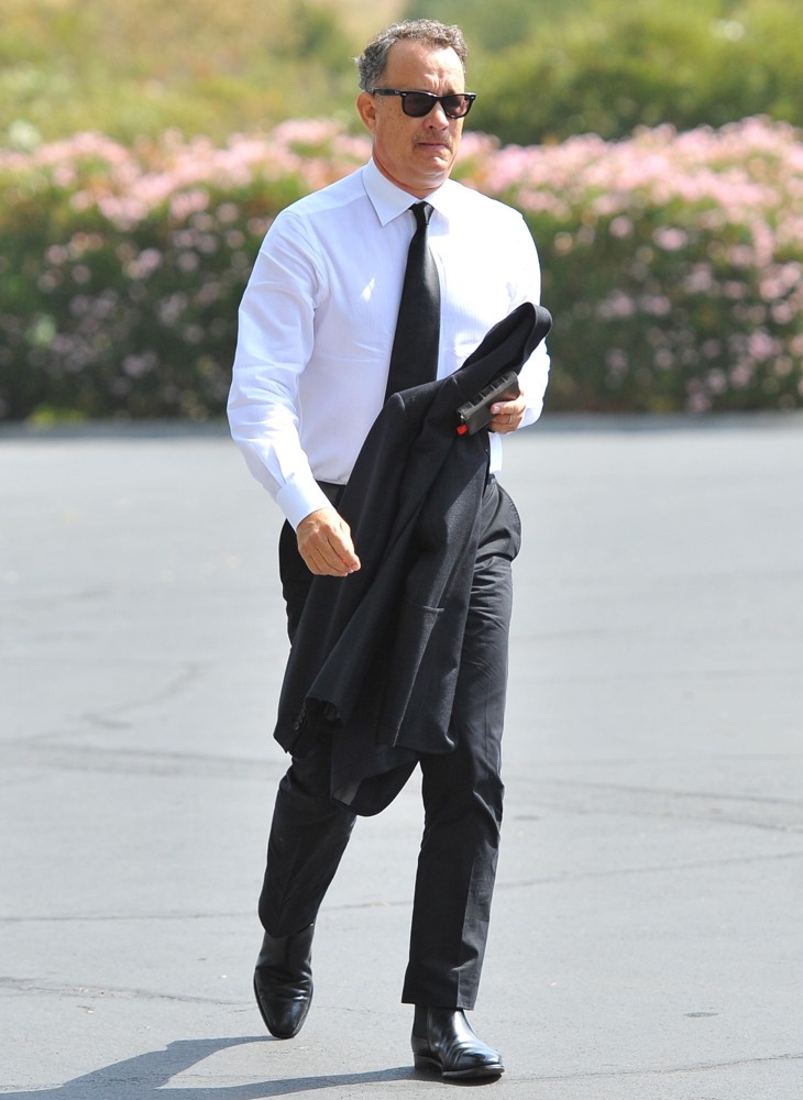 Tom Hanks;<br>The Funeral of Michael Clarke Duncan