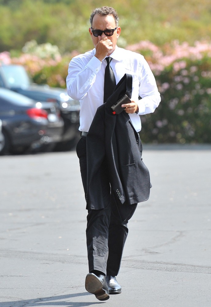 Tom Hanks;<br>The Funeral of Michael Clarke Duncan