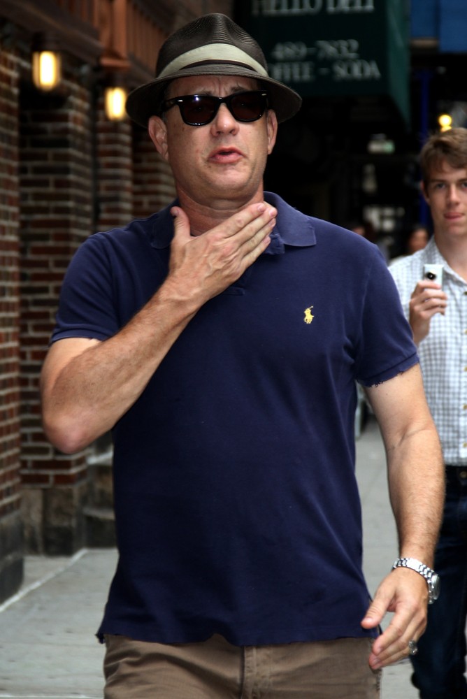 Tom Hanks;<br>The Late Show with David Letterman - Arrivals