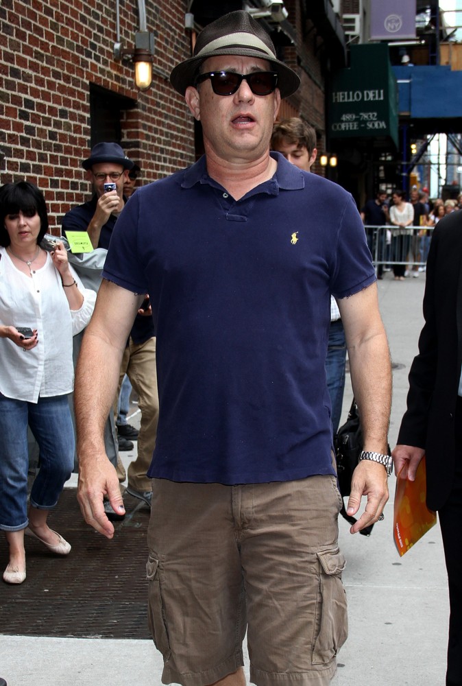 Tom Hanks;<br>The Late Show with David Letterman - Arrivals