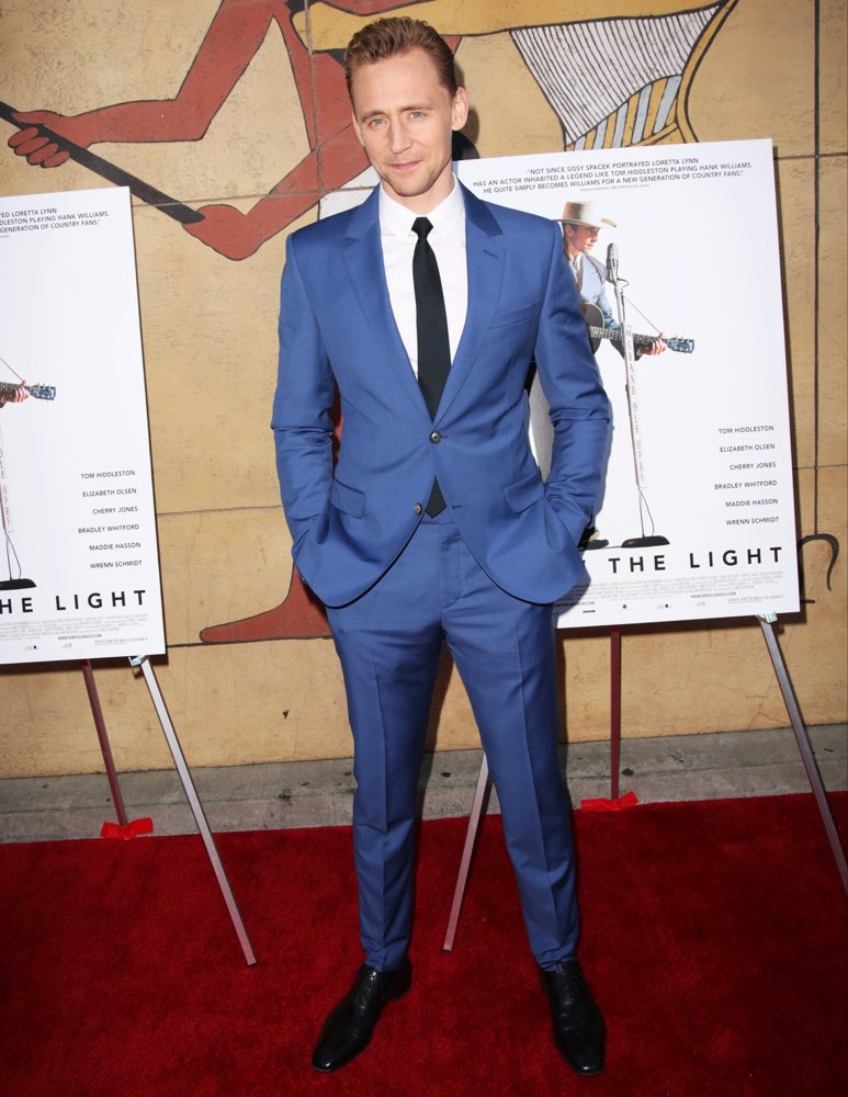 Tom Hiddleston;<br>Los Angeles Premiere of I Saw the Light - Arrivals