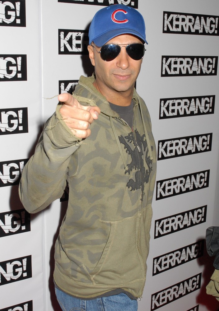 Tom Morello;Rage Against the Machine;<br>Kerrang! Awards 2008 - Arrivals
