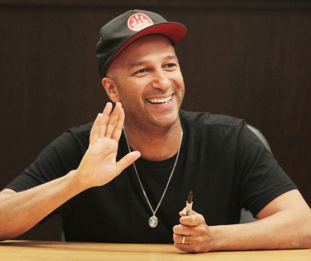 Tom Morello;Rage Against the Machine;<br>Tom Morello Signs Copies of His Graphic Novel Orchid