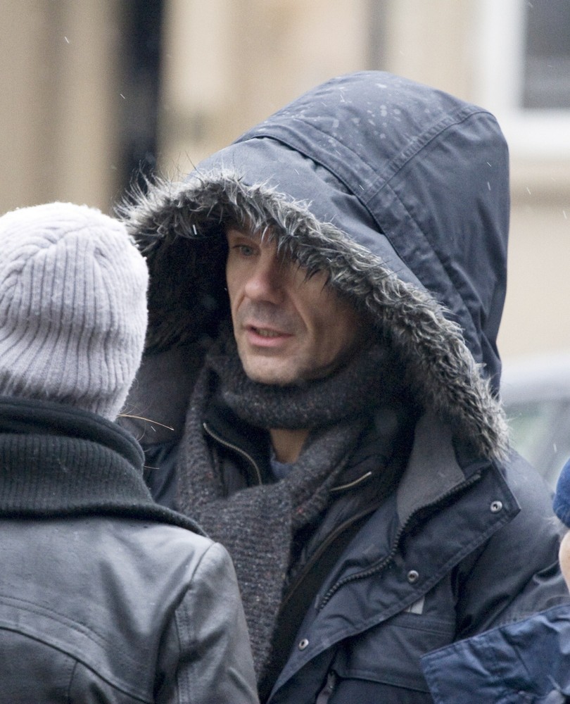 Tom Tykwer;<br>On The Film set of Cloud Atlas Shooting on Location in Glasgow