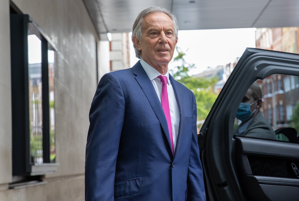 Tony Blair at The BBC Studios