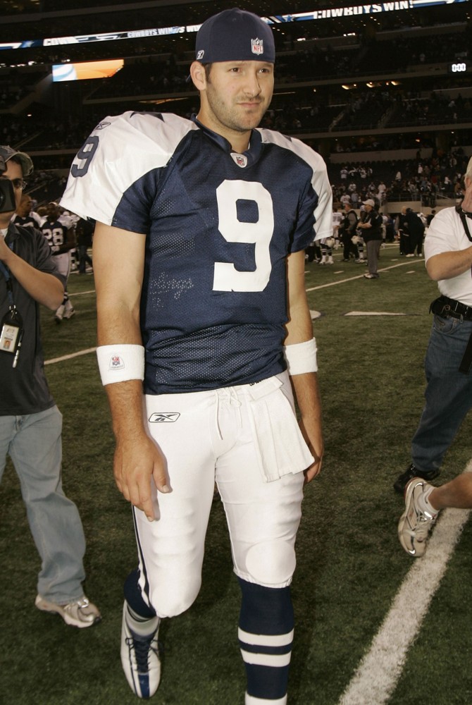 Tony Romo;<br>A Game Against The Oakland Raiders