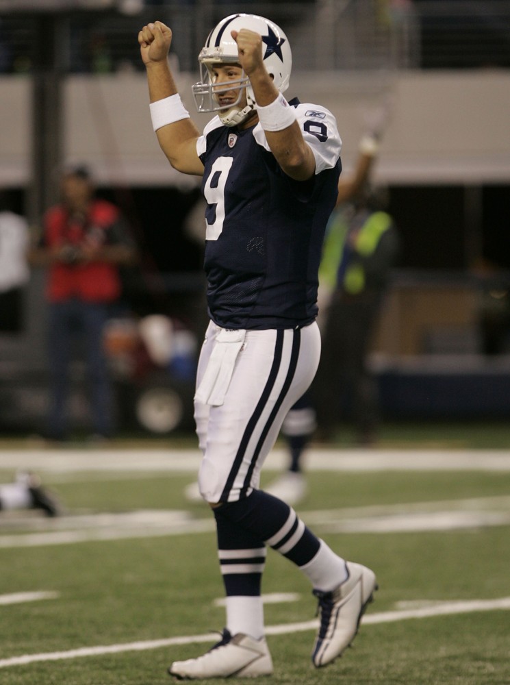 Tony Romo;<br>A Game Against The Oakland Raiders