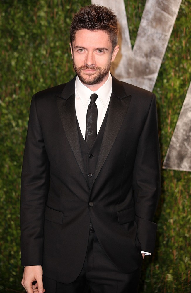 Topher Grace;<br>2012 Vanity Fair Oscar Party - Arrivals