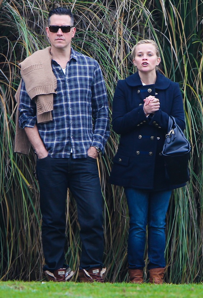 Jim Toth;Reese Witherspoon;<br>Reese Witherspoon Watches Son Deacon's Soccer Game