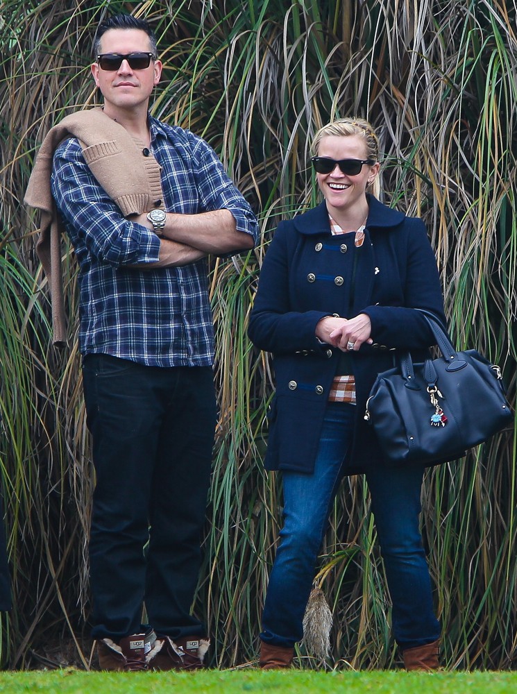 Jim Toth;Reese Witherspoon;<br>Reese Witherspoon Watches Son Deacon's Soccer Game